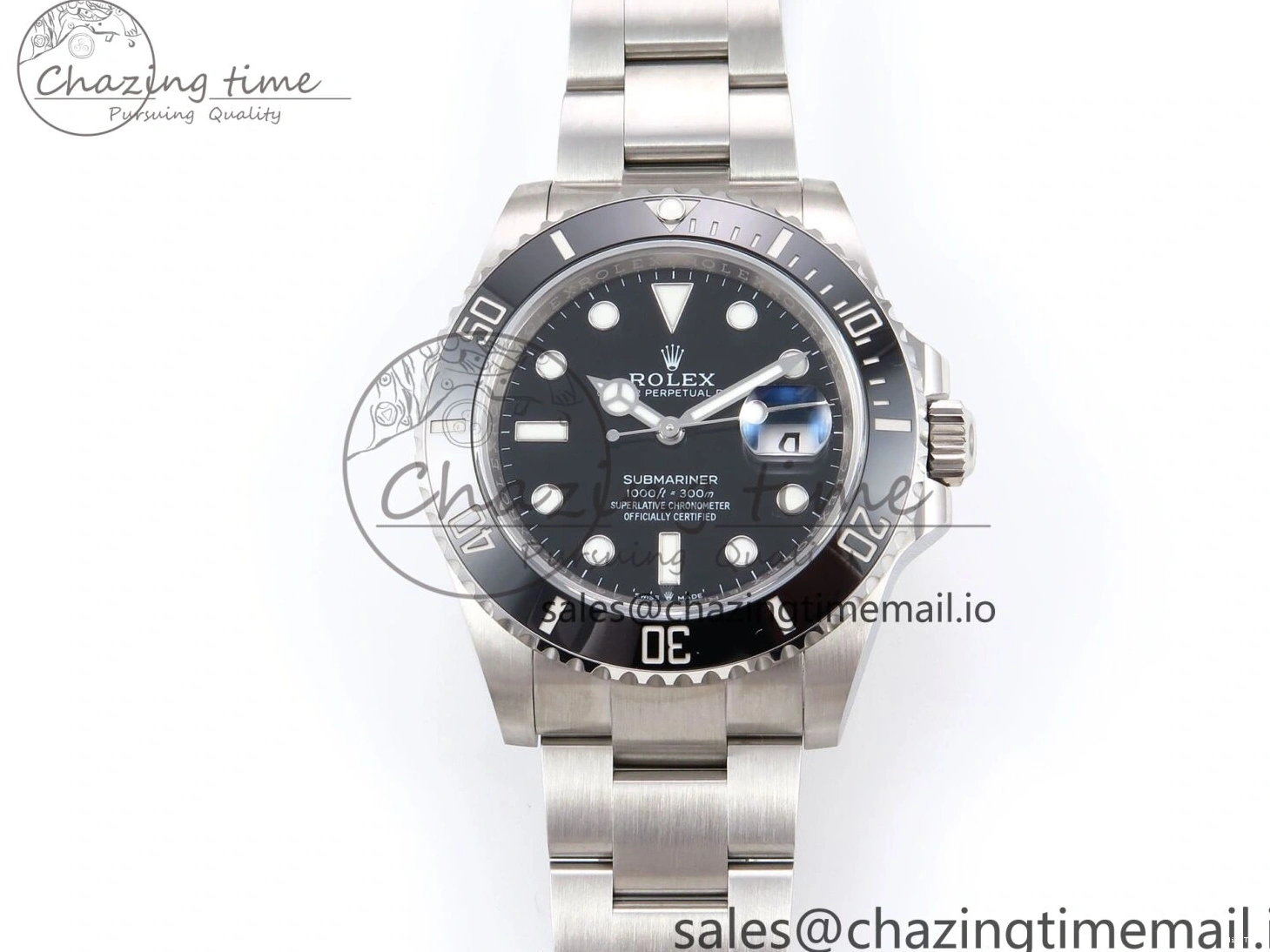 MiroTime 0125 OdorResistant Submariner 41mm 126610 LN Black Ceramic EWEF 1:1 Best Edition on Bracelet SH 1038